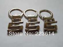 Excelent Metal Logo Key Ring For BMW 5 Series Letter Keychain For BMW Super Quality Free Shipping