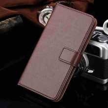 Real Genuine Leather Case for Samsung Galaxy S5 SV I9600 Retro Wallet Stand Phone Accessories Luxury