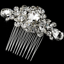 12pcs/lot Wholesale Hair comb – Crystal Rhinestone