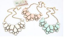 Star Jewelry New 5 Colors VinatgeJewelry Wholesale Gem Choker Charm Statement Retro Necklaces Pendants Gift