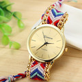 13 Colors Hand Woven Watch Ladies Quarzt Watches reloj New Brand Handmade Braided Relojes Friendship Bracelet