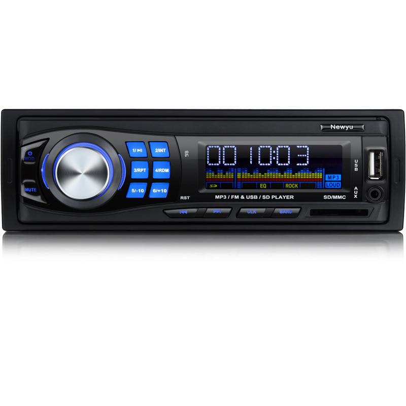 Car MP3 card machine music video car audio radio host U disk drive trucks 24V player