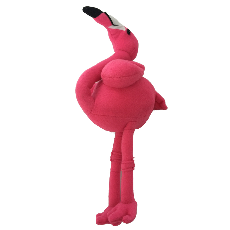 large stuffed pink flamingo