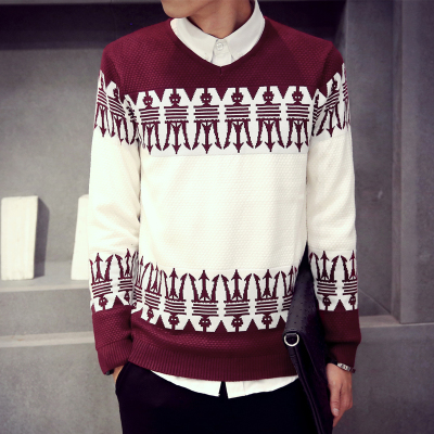 Men Sweaters Autumn Winter O-Neck Sweater New Styl...