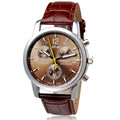 FHD New Luxury Fashion Crocodile Faux Leather Mens Analog Watch Watches