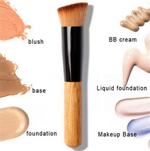 1Pcs Multi Function Pro Makeup Brushes Powder Concealer Blush Liquid Foundation Make up Brush Set Wooden
