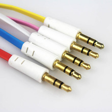 For iPhone 3 5mm Male to Male Car Stereo Audio Aux audio Cable Extended Auxiliary Cable