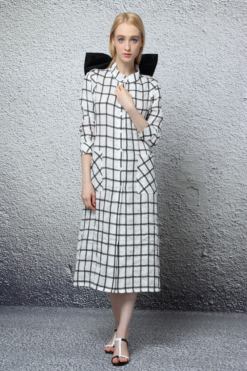 Designer Linen Dress