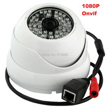 2.0 MegaPixel 1080P Full HD Onvif H.264 POE IP Camera 40m IR distance Outdoor day&Night weatherproof Dome Surveillance Camera