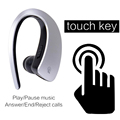 Business Style Voice Control Wireless Handsfree Headset Bluetooth 4 1 Earphone Dual Stand Stereo For Sports