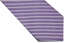 NT0518 Purple Gray White Stripe Classic Smooth Man s Casual Jacquard Woven Silk Polyester Necktie Business