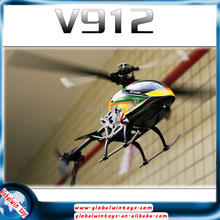 WL toys V912 2.4G 4ch rc helicopter outdoor remote control toys single screw free shipping Best suit for Brazil retailers