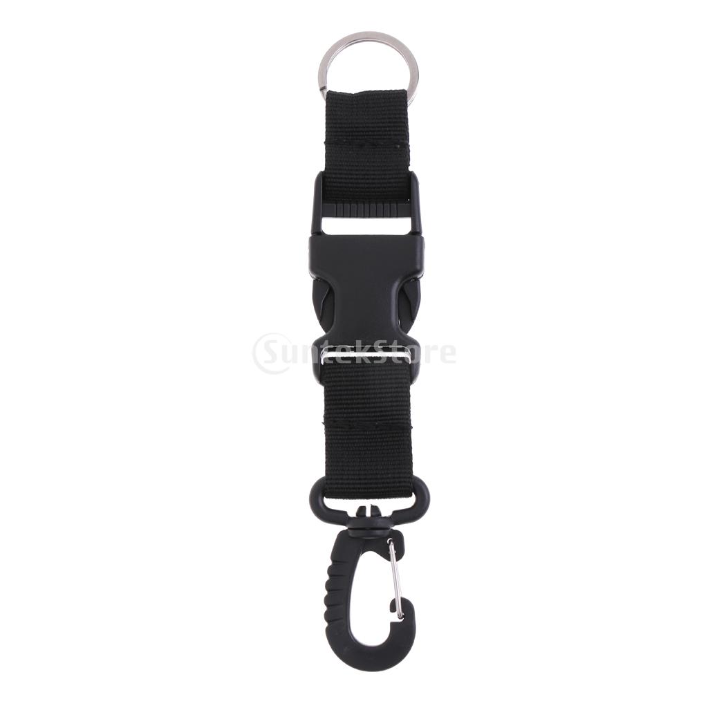Scuba Diving Lanyard Camera Holder Strap With Clip Quick Release Elastic Buckle
