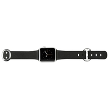 Black Band 38mm Baseus Modern Series Classic Buckle Genuine Leather Watchband for Apple Watch
