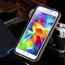 S5 With Brand Logo Dual Layer Neo Armor Case For Samsung Galaxy S5 i9600 Cool Hybrid