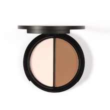 Professional Brand Makeup Two Color Bronzer Highlighter Powder Trimming Powder Make Up Cosmetic Face Concealer by