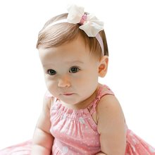 2016 Cute Bow Kids Baby Girl Toddler Headband Hair Band Headwear Accessories