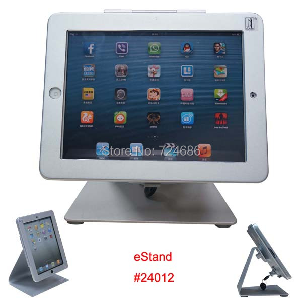 iPad 2/3/4/air desktop kiosk POS     display on table eStand