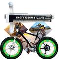 Outdoor Bike MTB Bicycle LED Neon Waterproof Wheel Glow Stick Spoke Colorful Light Cycling Accessory