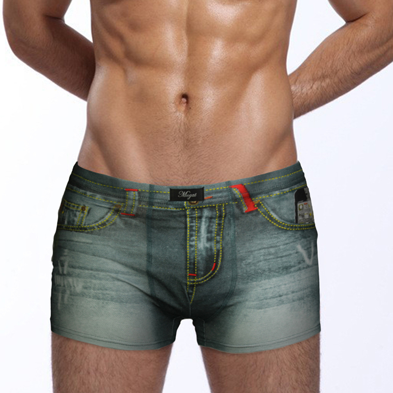2015 HOT SALE cotton underwear men sexy mens underwear boxers cartoon mens cotton boxer shorts print