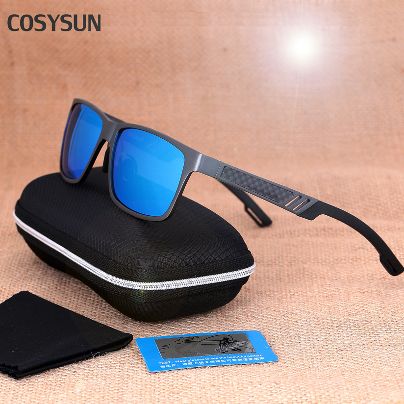 Quality HD Polarized Sunglasses Aluminum Magnesium Frame Mirror Lens Brand Sport Driving Glasses Men Goggles Oculos De Sol 8217