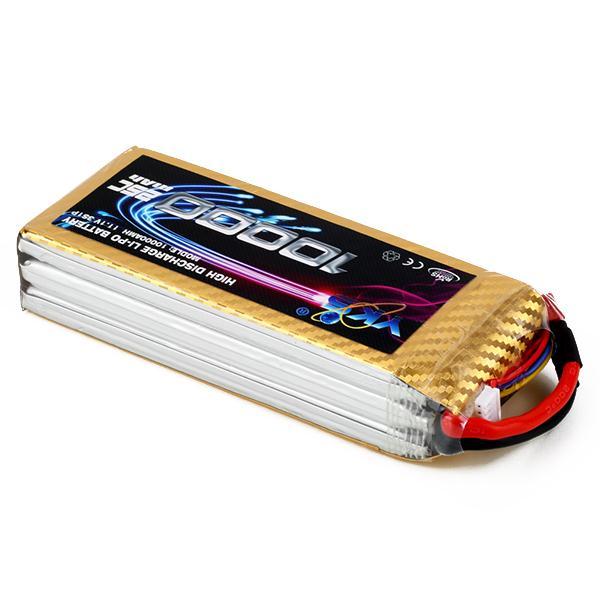 High Power YKS LiPo Battery 11.1V 10000mah 3S 25C MAX 40C T Plug For DJI F550 S800 RC Car Boat Airplane Multirotor Helicopter