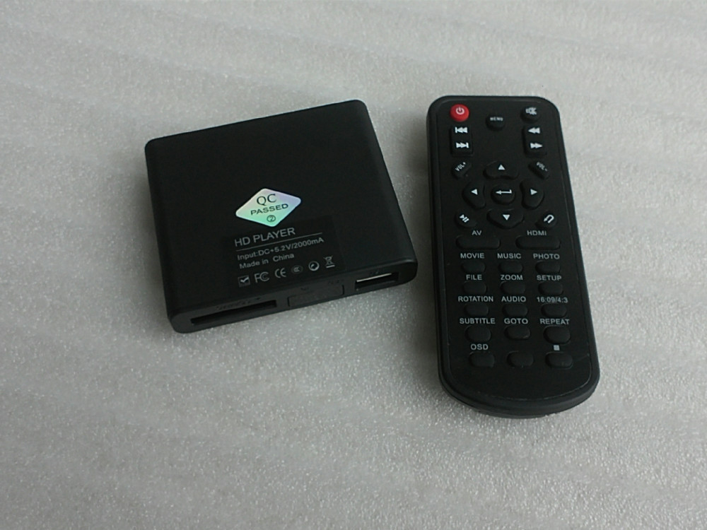 Купить Мини 3d 1080p full hd медиа-плеер с av/hdmi/usb/sd/mmc rm mkv ...