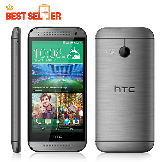 Оригинал M8 Мини Разблокирована HTC One Mini 2 Мобильного Телефона 4.5 "сенсорный 1 ГБ RAM 16 ГБ ROM 13MP Камера WIFI GPS Многоязычный
