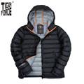 TIGER FORCE 2017 Hot Sale Men Ultralight Down Jacket 90 White Duck Down Fashion Down Jacket