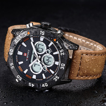 Luxury Brand New Sports Watches Men Reloj Casual Watches Designer Naviforce Men Wristwatches Leather Wrist Watch Clock Men