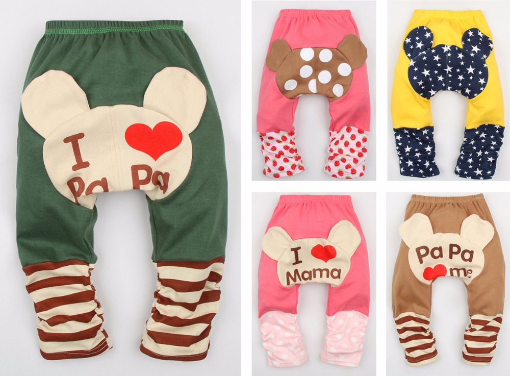 1PC Baby PP Pants Boys Girls Trousers Cotton Kid Wear For Autumn Spring Kids Leggings Children