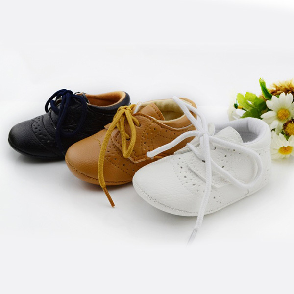 New British Style Baby Kids Shoes Infant Toddler Leather Shoes Prewalker Free Shipping