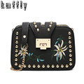 2017 Spring And Summer Rivet Fashion Women Handbag Shoulder Bags Handbags Women Famous Brands High Quality