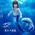New Ariel Mermaid Tail Princess Dress Cosplay Halloween Costume For Kids Mermaid Tails For Girl Fancy