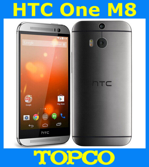 HTC One M8 32 ГБ Оригинальный Разблокирована GSM 3 Г и 4 Г Android четырехъядерный процессор ОЗУ 2 ГБ мобильный Телефон 5.0 "WIFI GPS 4MP 3 камеры dropshipping