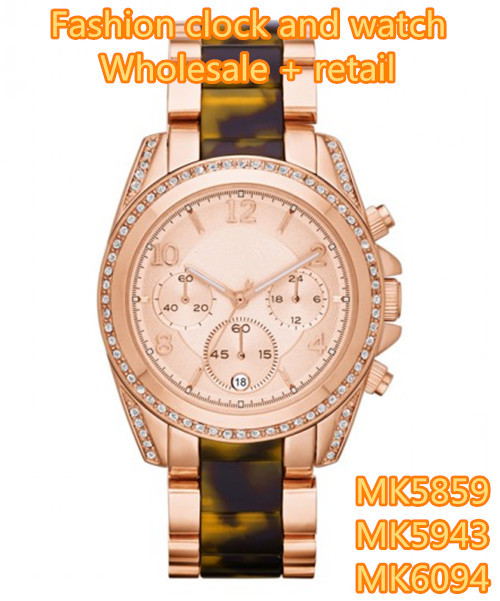 Joker fashion fashion ladies watch hawksbill resin MK5859 MK5943 MK6094 Original box Wholesale and Retail Free