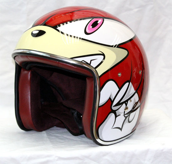 Mary Star children MASEI motorcycle helmet electric car helmet half helmet red 912 Sonic