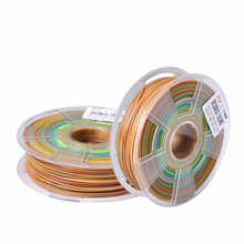 Colour Mixture 3D Printer Consumables PLA 1.75mm 3D Print second generation monofilament Multicolor gradient materials