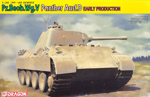 Dragon 1:35 6813 Pz. Beob. Wg.V Ausf.D Panther Early Product. - NEW!