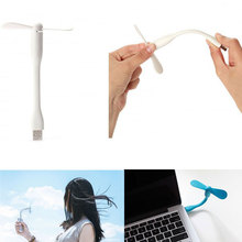 2015 новый 100% оригинал Xiaomi USB вентилятор гибкая USB портативный мини вентилятор для зарядное устройство и ноутбуков и ноутбука и компьютере 10 шт./лот