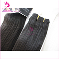 Synthetic Hair Weft Remy Yaki Hair Synthetic Straight Yaki Hair Weave Bundles color black 100g 14inch16inch