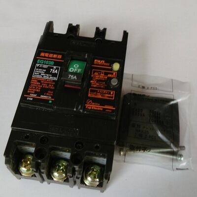 FUJI EG103B leakage circuit breaker 75A 3P EG103B low-voltage circuit breaker EG103B
