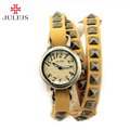 Julius Lady s women Wrist Watch Quartz Hours Best Fashion Dress Retro Genuine Leather Twine Bracelet
