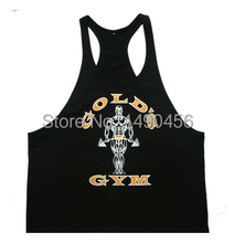 Superman Gym Singlets Mens Tank Tops Shirt Bodybuilding Equipment Fitness Men s Golds Gym Stringer Tank