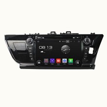 A9 HD 1024*600 Quad Core 1.6G 16GB Android 5.1.1 Car DVD Player Radio GPS Navi Stereo for Toyota COROLLA 2014 Right Driving