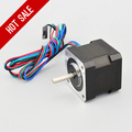 Top Selling Nema 17 Stepper Motor 45Ncm 64oz in 42x42x40mm Bipolar 1m Cable 3D Printer CNC