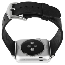 Black Band 42mm Baseus Modern Series Classic Buckle Genuine Leather Watchband for Apple Watch