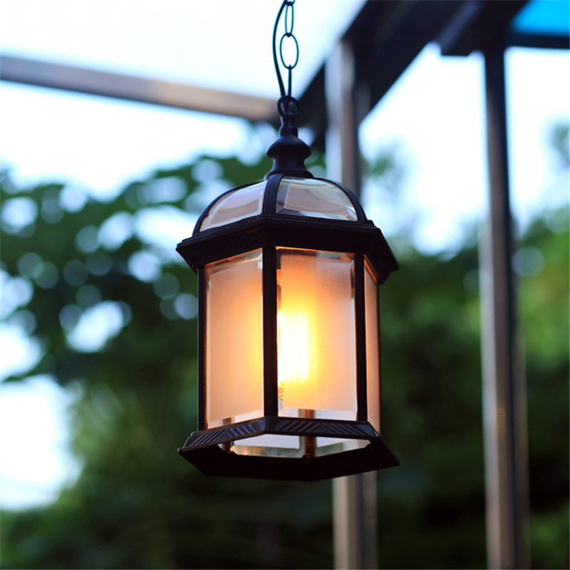 1X Modern Waterproof Outdoor Pendant Lamp 110V 220V 240V ...