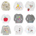 New Autumn Winter Cartoon Long Sleeve T shirt Baby Boys Girls T Shirt Brand Kids Children