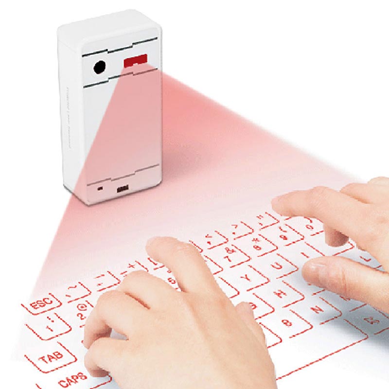 Virtual Laser Projection Wireless Bluetooth Keyboard Mini Mouse& Speaker for iPhone 6S Plus Samsung Galaxy S7 S7 edge S6 S6 Edge